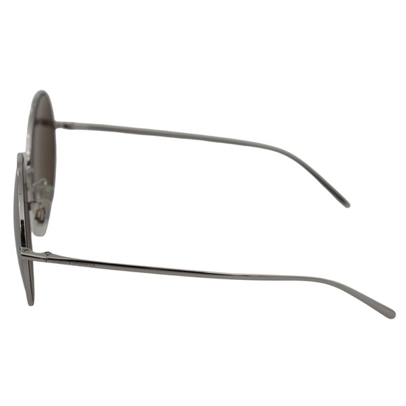 Dolce & Gabbana Silver Plated Round Gray Le nses Women Sunglasses - Picture 2 of 3